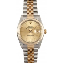 Men's Two Tone Rolex Datejust 16013 JW0753