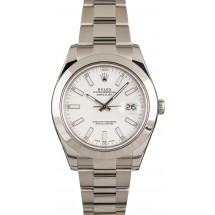 Replica Rolex Datejust II 116300 White JW1925