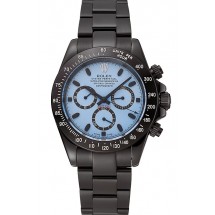 Replica Rolex Daytona Midnight Blue Dial Black Staineless Steel Bracelet 1454022