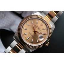 Rolex Date Just II 41mm Dial Lumed Marker Bracelet WJ00142