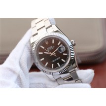 Rolex DateJust 41mm 126334 Fluted Bezel Black Dial Stick Markers Bracelet Rolex WJ00670