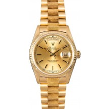 Rolex Day-Date 18038 President 18k Yellow Gold JW2003