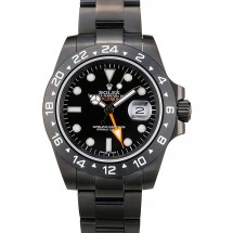 Rolex Explorer Black Ceramic Bezel Black Dial Tachymeter 2385