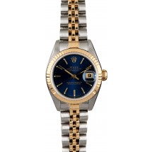 Rolex Ladies Datejust 79173 Blue Index Dial JW0482