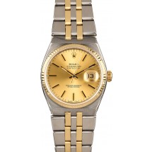 Rolex OysterQuartz Datejust 17013 Two Tone Integral Band JW2285