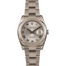 Rolex Steel Datejust 116234 Silver Roman Dial JW2391