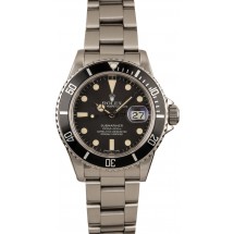 Vintage 1982 Rolex Submariner 16800 Matte Dial JW2861