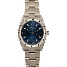 AAA Rolex Air-King 14010 Blue Dial Steel Oyster JW1637