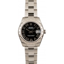 Factory Stickered Rolex Mid-size Datejust 178344 JW0268