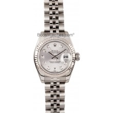 Fake Ladies Rolex DateJust Diamond Dial 179174 JW0323