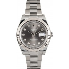 Fake Rolex Datejust 116334 Diamond Dial JW1799