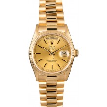 Imitation AAAAA Rolex President 18038 Yellow Gold Day-Date JW2309