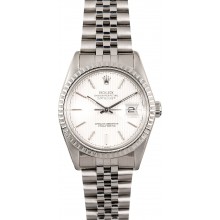 Imitation Rolex Stainless Datejust 16030 Tapestry Dial JW2385