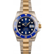 Rolex Submariner 116613 Blue Ceramic Timing Bezel JW2412