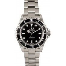 Rolex Submariner No Date Model 14060M 100% Genuine JW2500