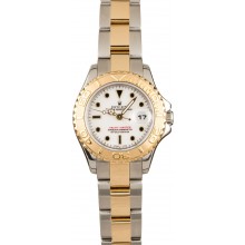 Rolex Yachtmaster Ladies 18k Gold & Steel 69623 JW0631