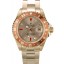 AAA Rolex GMT Master II Gold Colored Ceramic Bezel Gold Dial Tachymeter