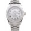 Cheap Rolex Day-Date Polished Stainless Steel White Dial