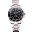 Copy Swiss Rolex Submariner Small Date Black Dial And Bezel Stainless Steel Case And Bracelet