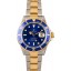 Designer Replica Rolex Steel and Gold Blue Submariner 16613 JW2389