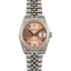 Fake 1:1 Rolex Datejust 16234 Salmon Roman Dial JW1895