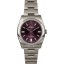 Fake Rolex Oyster Perpetual 116000 Red Grape Dial JW2237
