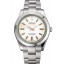 Imitation Best Swiss Rolex Milgauss White Dial Orange Markings Stainless Steel Case And Bracelet