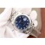 Knockoff Rolex DateJust 41mm 126334 Fluted Bezel Blue Dial Diamonds Markers Bracelet WJ01093