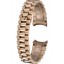 Replica AAA Rolex Polished and Brushed Gold Bracelet 622490