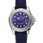 Replica Rolex Yacht Master Blue Dial Blue Fabric Bracelet 1453868