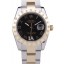 Rolex Datejust Diamond Bezel Black Dial 7463