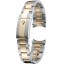 Rolex Plated Yellow Gold and Stainless Steel Link Bracelet 622488