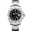 Rolex Swiss Explorer Stainless Steel Bezel Black Dial Tachymeter