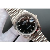 Cheap Rolex Day-Date II 228239 Textured Black Dial Bracelet WJ00992