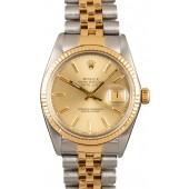 Copy Rolex Two-Tone Datejust Reference 16013 JW2528