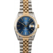 Imitation Datejust Rolex Blue Index 16013 JW0197