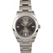 Knockoff Rolex Oyster Perpetual 114300 Rhodium Dial JW2233