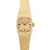 Knockoff Yellow Gold Vintage Ladies Rolex Cocktail Watch JW0669