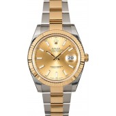 Luxury Factory Stickers Rolex Datejust 126333 Two-Tone Oyster JW0217
