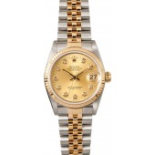 MidSize Rolex Datejust 68273 JW0392