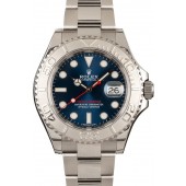 Replica Hot Rolex Platinum Yacht-Master 116622 Blue JW2294