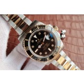 Replica Rolex Submariner 116613 Black Dial Diamonds Markers Bracelet WJ00541