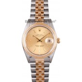 Rolex Date Steel and 18K 15233 JW1723