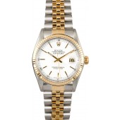 Rolex Datejust 16013 White Index Dial JW1840