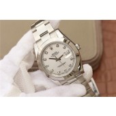Rolex DateJust 41mm 126300 White Dial Diamonds Markers Bracelet WJ00987