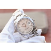 Rolex DateJust 41mm 126334 Fluted Bezel White Dial Diamonds Markers Bracelet Rolex WJ00437