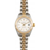 Rolex Datejust 79173 Silver Tapestry Dial JW0441