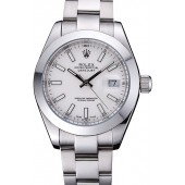 Rolex Datejust Stainless Steel Case White Dial 622266