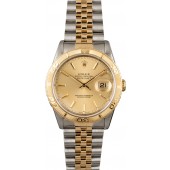 Rolex Datejust Turn-O-Graph 16263 Jubilee Band JW1979