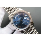 Rolex Day-Date 40mm 228239 Blue Dial President Bracelet WJ00342